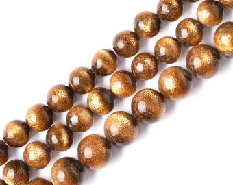 DIY Jinhai Natural Spacer Beads Loose Beads Semi-finished 40cm String (Bead Size:10mm)-WEN37886734490-GVN