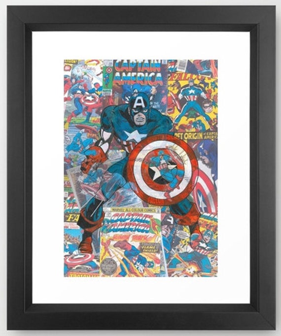 captain america vintage comic