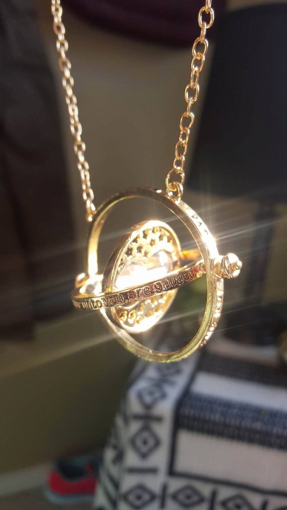 Time Turner Necklace by NerdiNeeds on Etsy