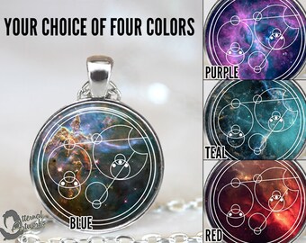 Your Name, Phrase, Date in Gallifreyan, Doctor Who Pendant, Custom Personalized Jewelry