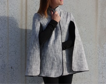 Nell Cape - Sizes 4, 6, 8 - Women's Cape PDF Sewing Pattern by Style Arc - Sewing Project - Digital Pattern