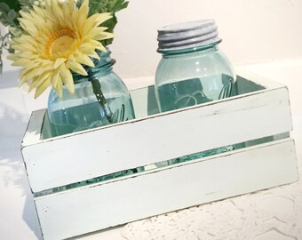 Small Wooden Crate, Little Wood Crate, Small Crate, Small Rustic Wood Crate