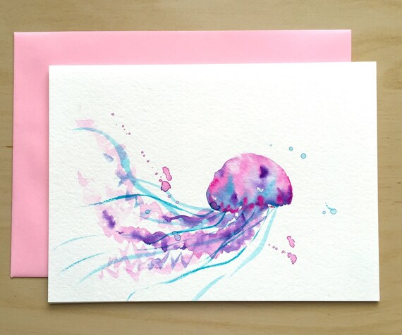 Unique 20 Handmade Card Jellyfish