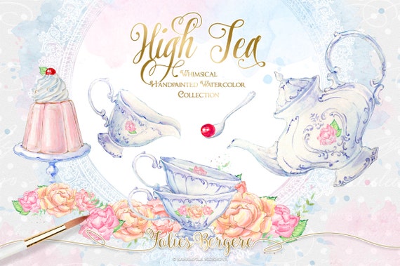 clipart tea party invitation - photo #46