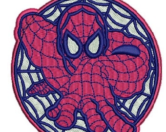 Spiderman embroidery | Etsy