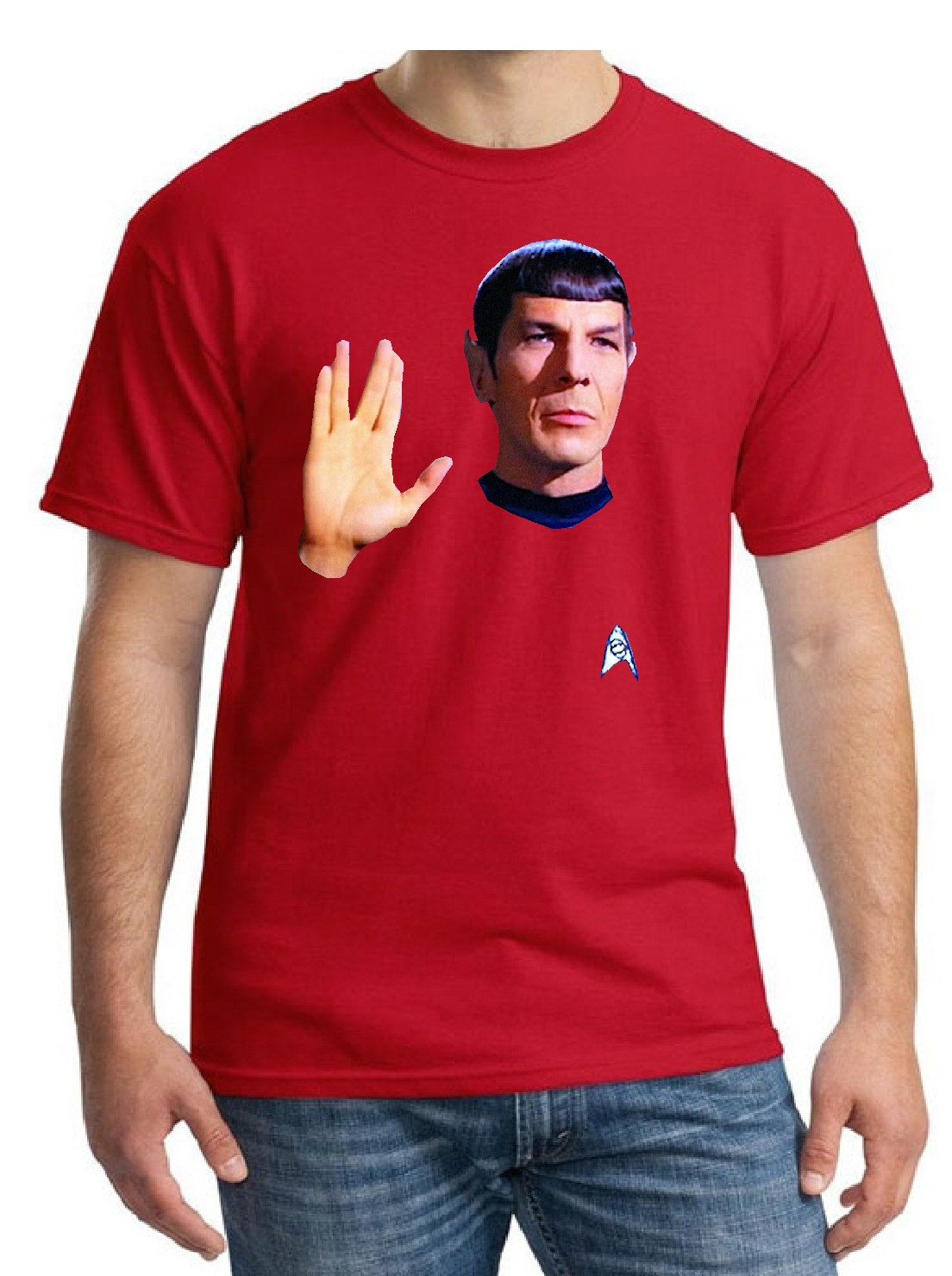 spock star trek shirt