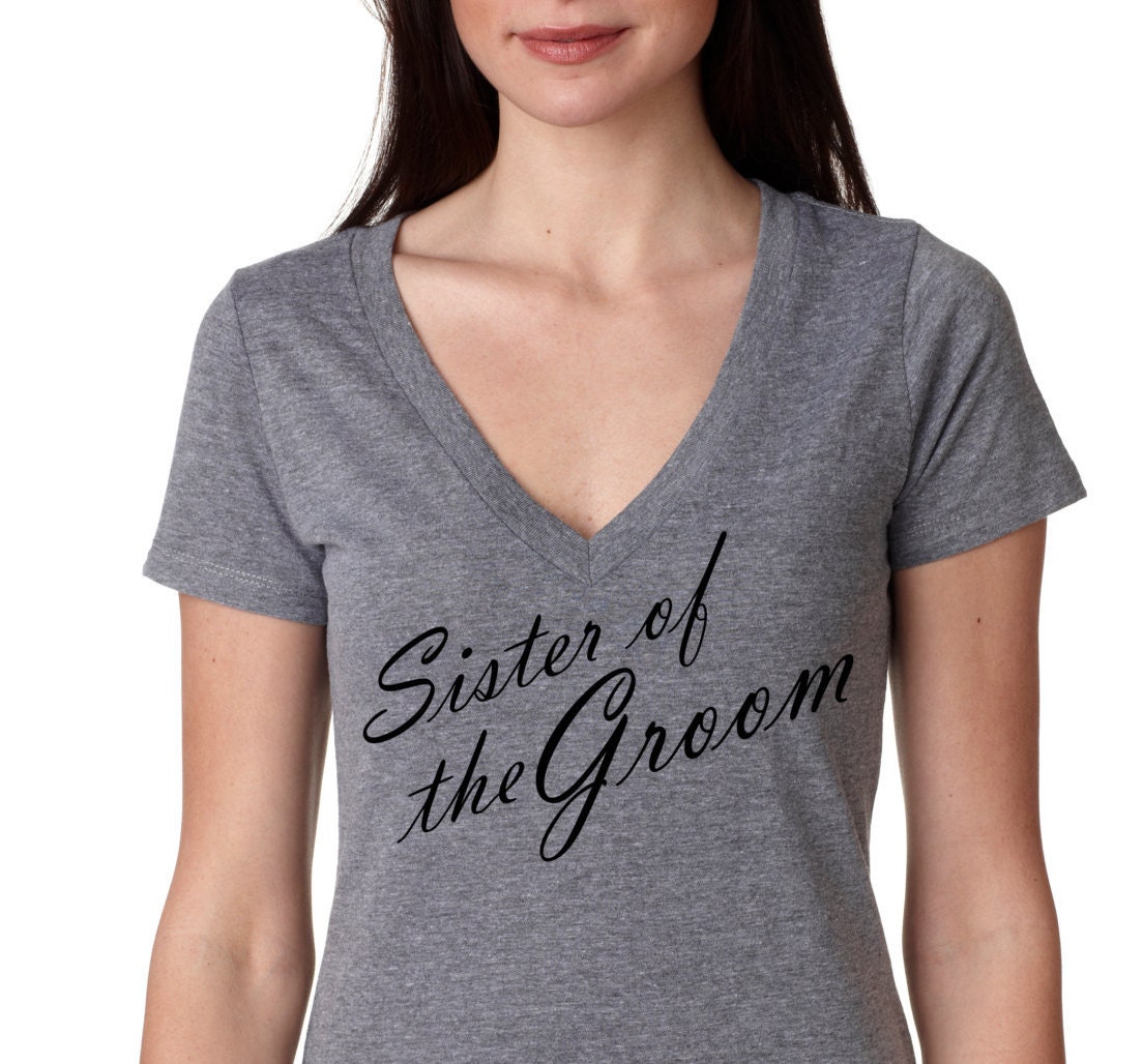 sister of the groom shirt