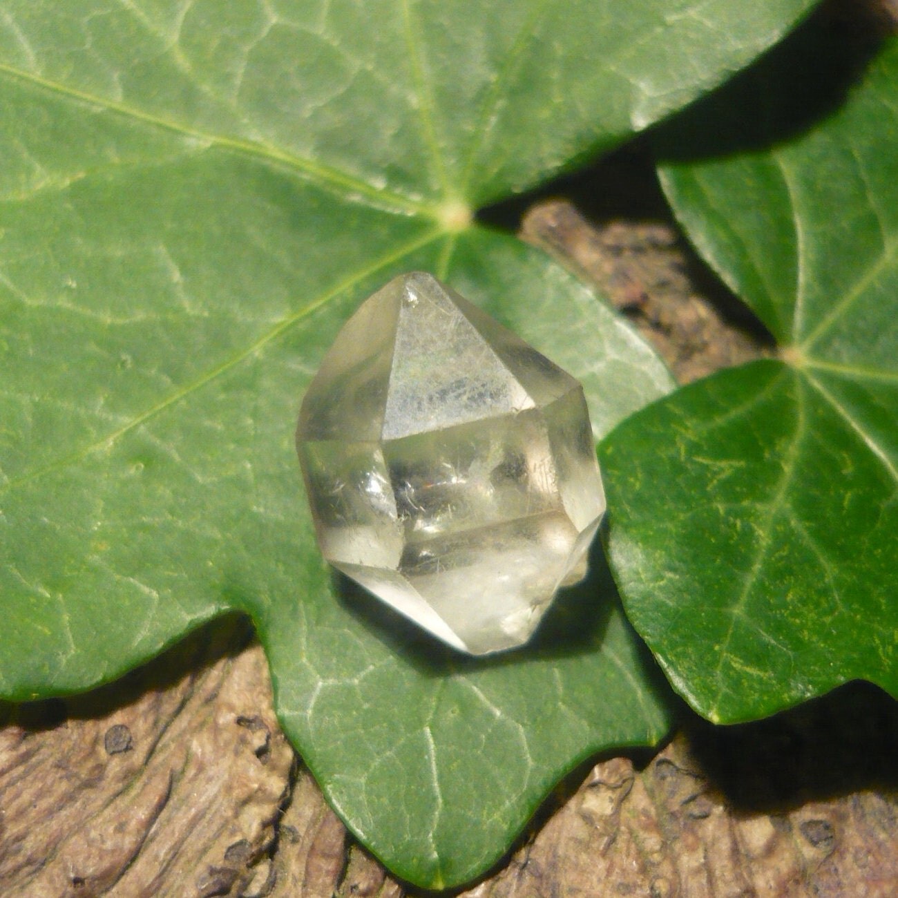 Natural Doubleterminated Quartz Crystal, 11,5ct from IlumireGems on