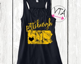 Pittsburgh tank top. I love Pittsburgh. Pittsburgh Sports. Pittsburgh Steelers. Pittsburgh Pirates. Pittsburgh Penguins.