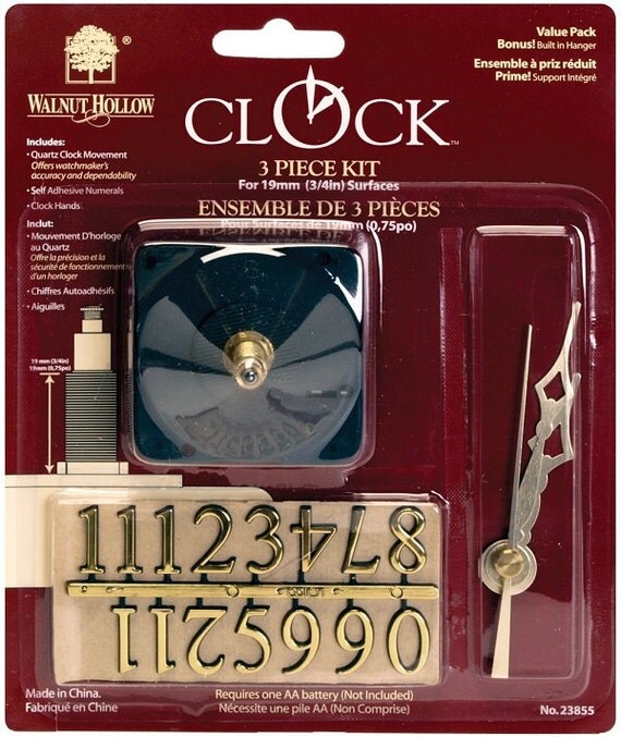 Quartz Clock 3 Piece Clock Kit Quartz Clock Assembly