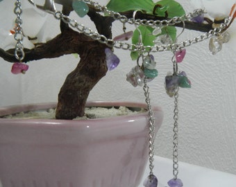 Icicles Kit of Earrings Silver plated hooks & Bracelet Gift Bijou Single Copy