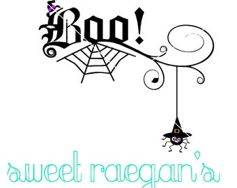 Halloween svg, Boo svg, Boo swirl svg, October 31st svg, 31st of October svg,spider svg, instant download, witch svg, svg halloween,svg boo