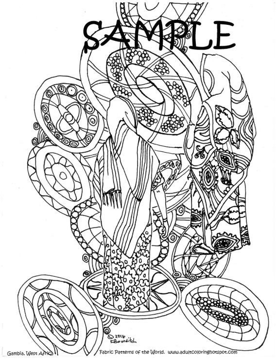 african cloth coloring pages - photo #6