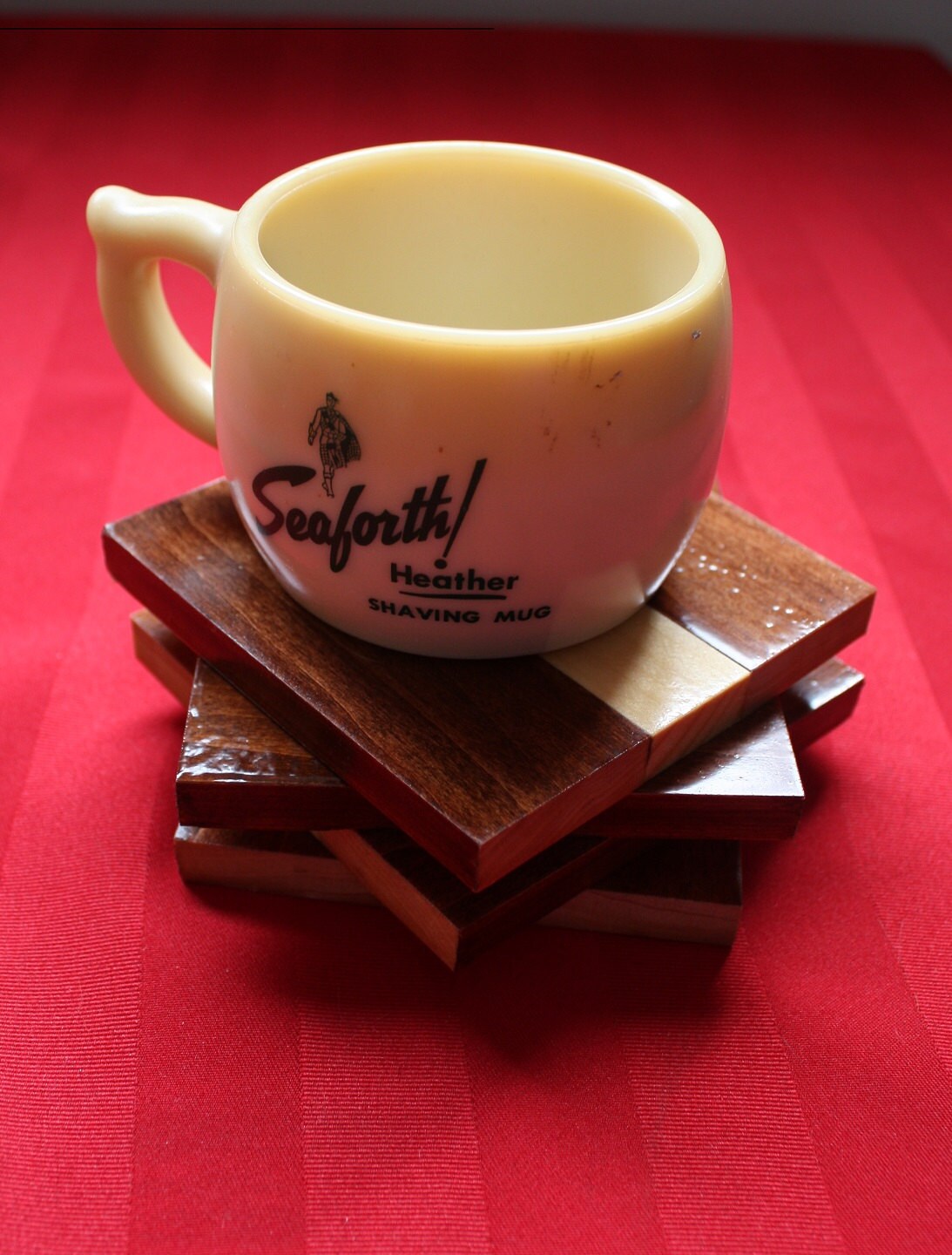 Seaforth Heather Vintage Shaving Mug 1950s Father's Day