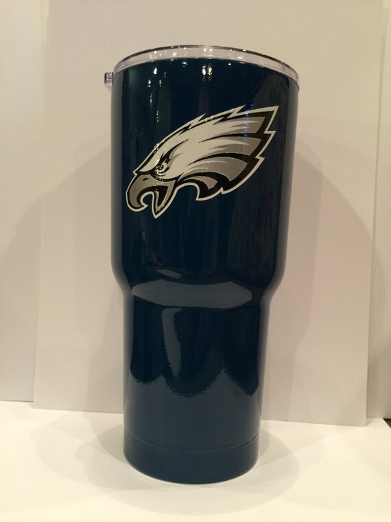 Philadelphia Eagles personalized 30 oz Custom by CustomCoatedCups