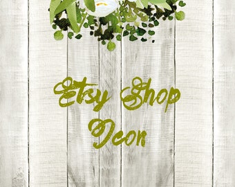 ETSY SHOP BANNER + avatar/ shop icon, branding etsy banner | social media header,Blog header, web site header