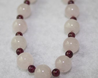rose quartz pendant bead