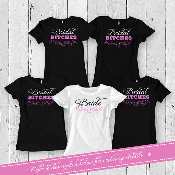 Bridal Party T Shirt Designs 3