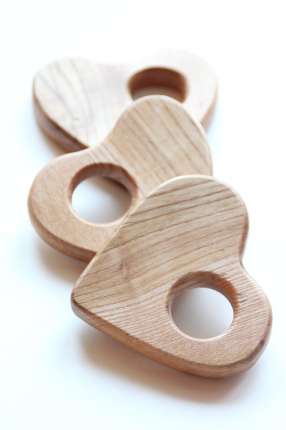 Items similar to Teething toy for baby / Baby first toy / Wooden