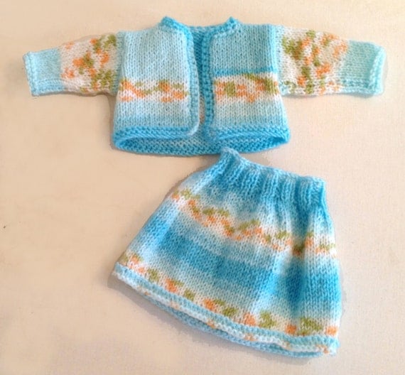 18 inch Knit Pattern Knit Doll Clothes PDF Knit Doll