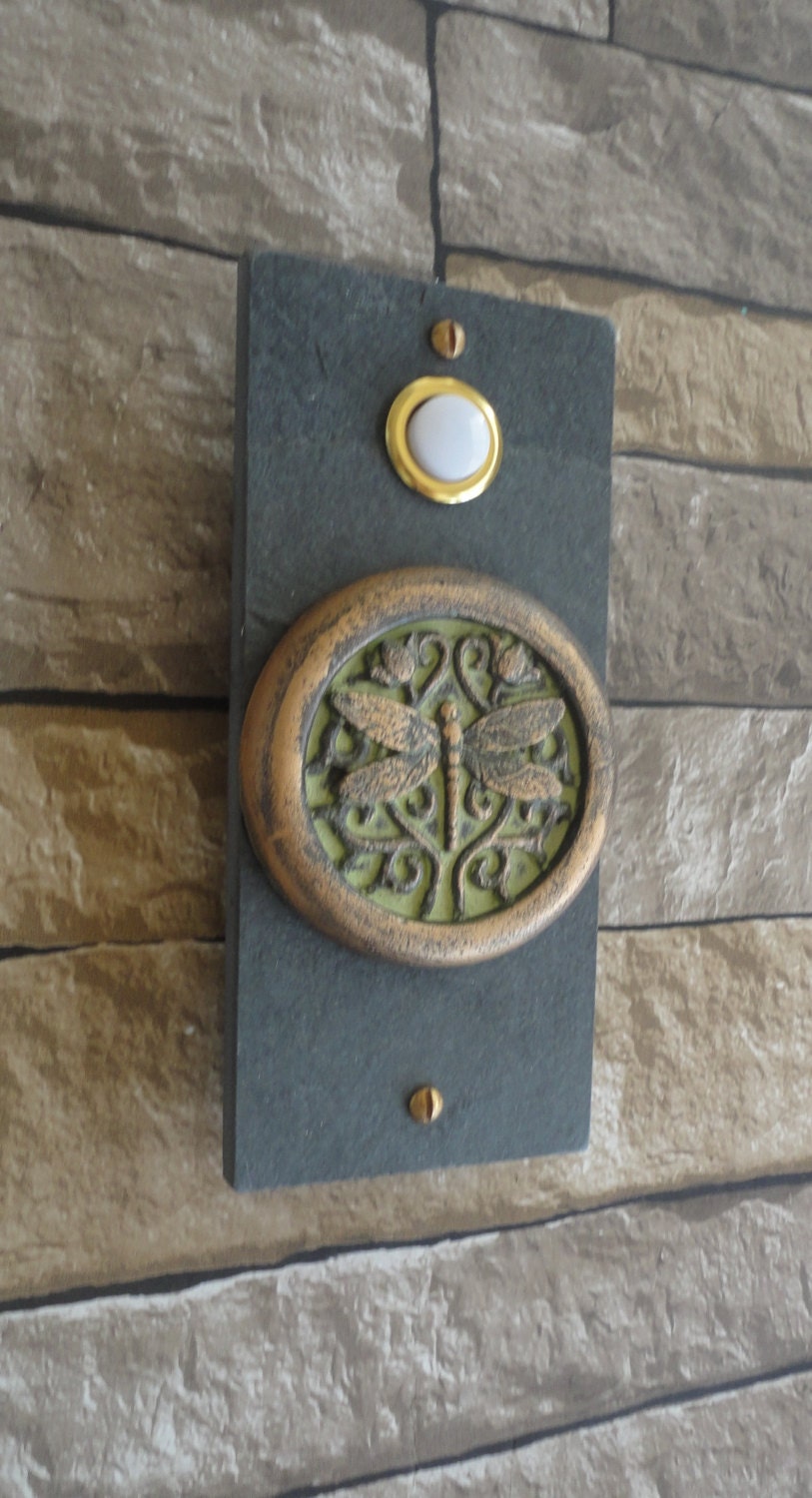 Dragonfly Doorbell Craftsman Oil Rubbed Bronze