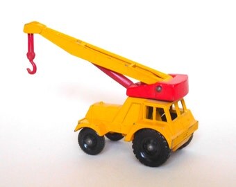 1965 Lesney Matchbox No.11 TAYLOR JUMBO CRANE Made in England (Item U 56)