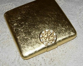 Vintage Gold Avon Compact