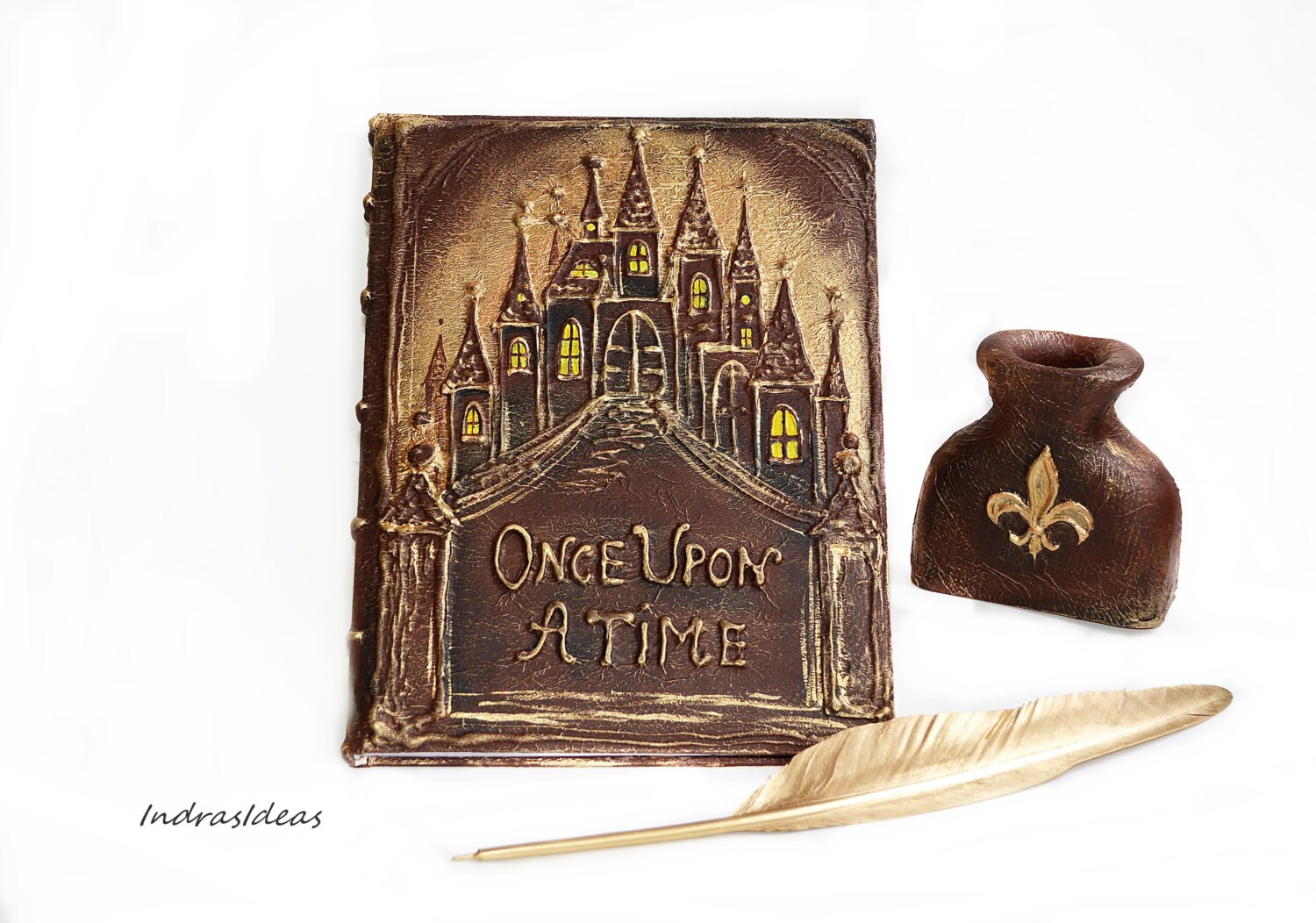 ONCE UPON A TIME Fairy tale wedding guest book Fantasy