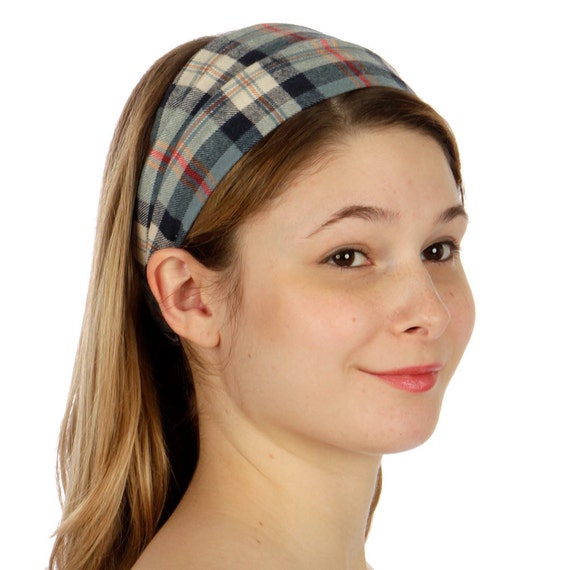 timeless plaid headband polo headband plaid by anytimescarf timeless plaid headband polo headband plaid by anytimescarf
