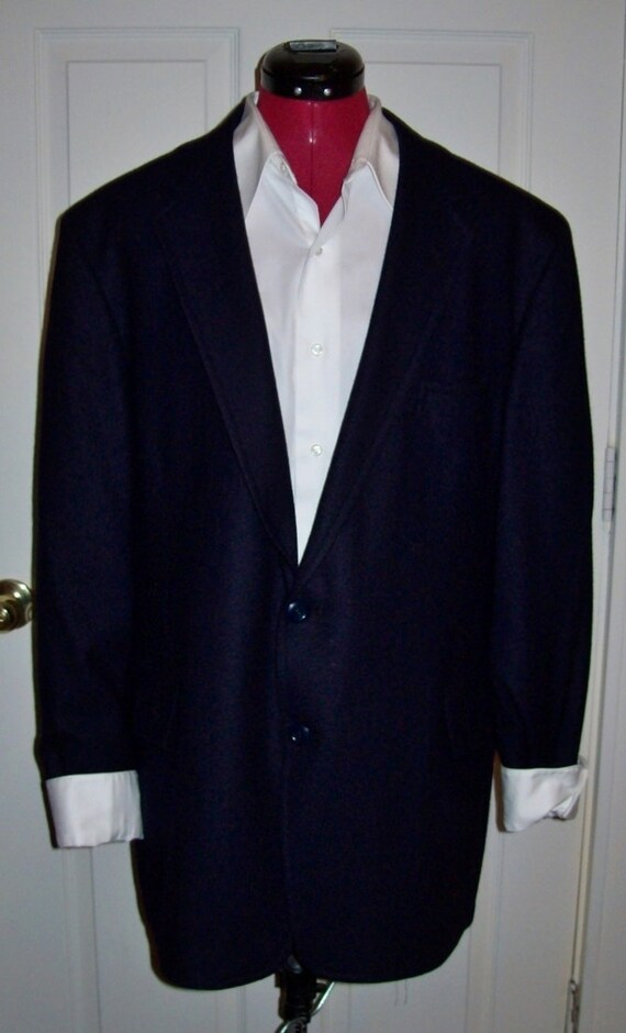 black cashmere sport coat