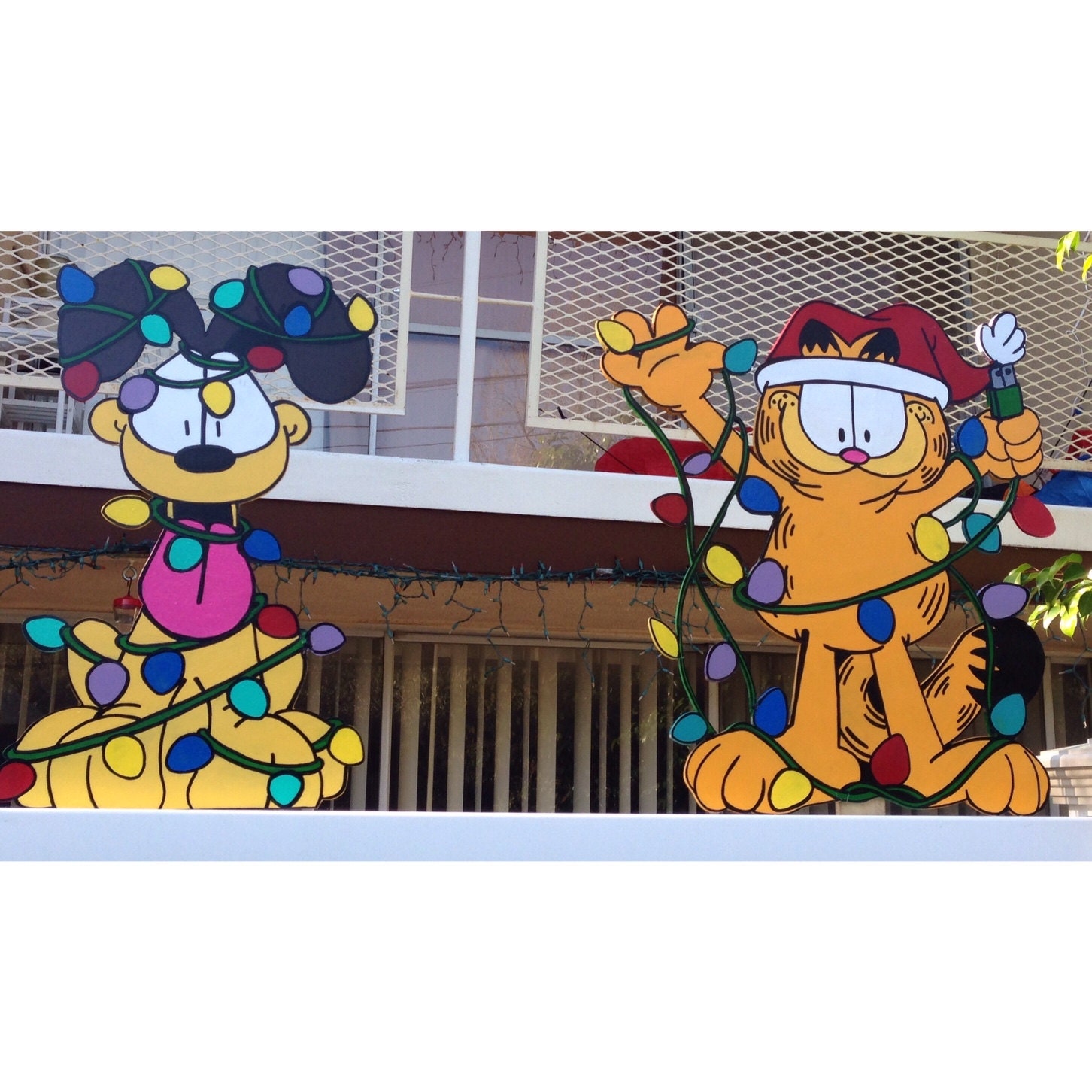 Christmas 24 Garfield and Odie Decoration Christmas