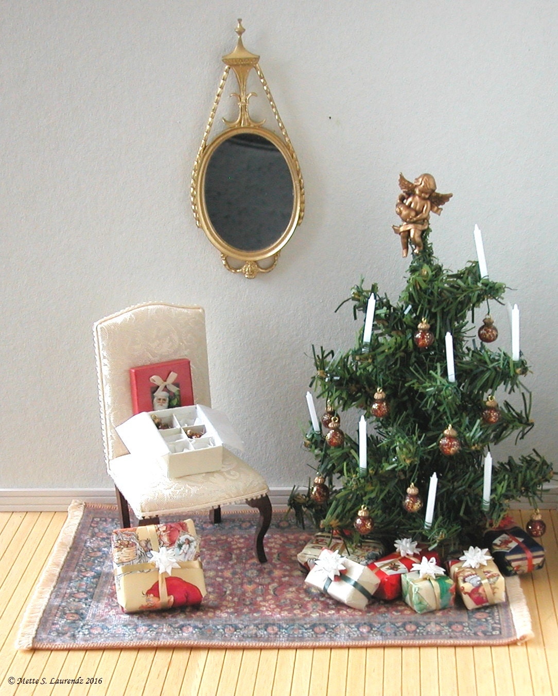 dollhouse christmas ornaments