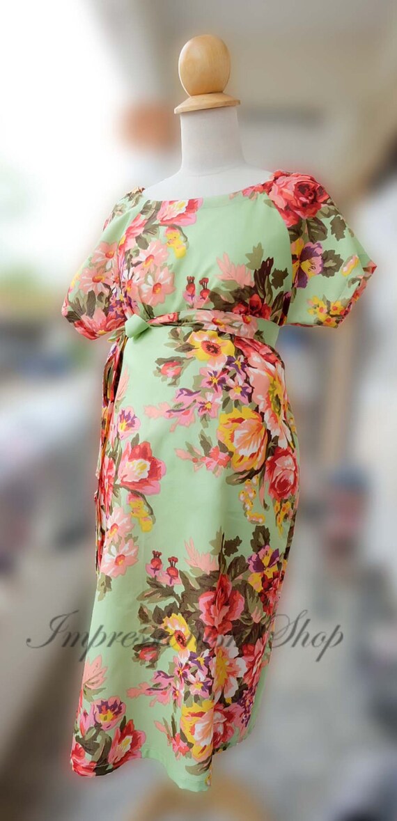 Maternity Hospital Gown Shoulder Snaps Breastfeeding