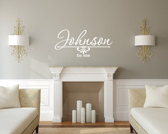 Last Name Wall Decor vinyl wall decals wall decor nursery wall decalsnewyorkvinyl Last Name Wall Decor vinyl wall decals wall decor nursery wall decalsnewyorkvinyl