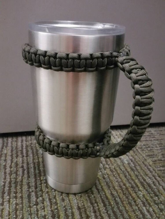 Paracord 30oz Yeti Rambler Handle by KnotGeekParacord on Etsy