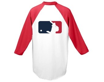 St. Louis Cardinals Baseball MLB Fredbird Unisex Baseball Style Three Quarter Length Sleeve T-Shirt Red / Baseball Tee / Baseball Shirt