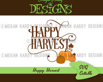 Happy Harvest SVG