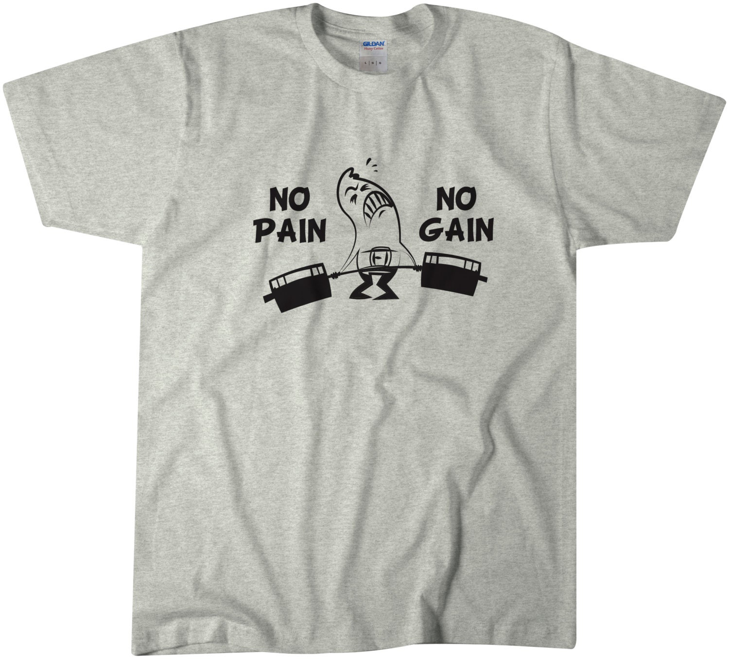 t shirt no pain no gain