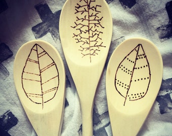 Wooden Spoon, Hostess Gift, Shower Gift, Housewarming Gift, Bridal Shower Gift, Wedding Gift, Kitchen Gift, Birthday, Valentine's Day Gift
