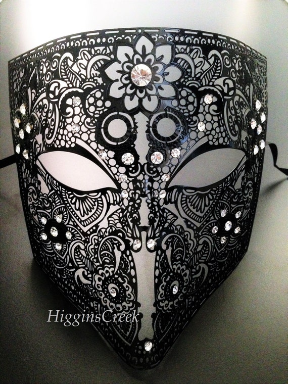 Metal Face Mask Masquerade Masks Halloween Masks Unisex