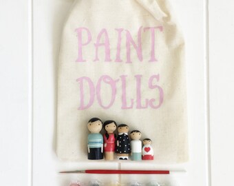 diy kit, DIY gifts, peg dolls , craft kit , kids craft kit, toys and games, gifts for children, DIY, gifts for kids, gifts