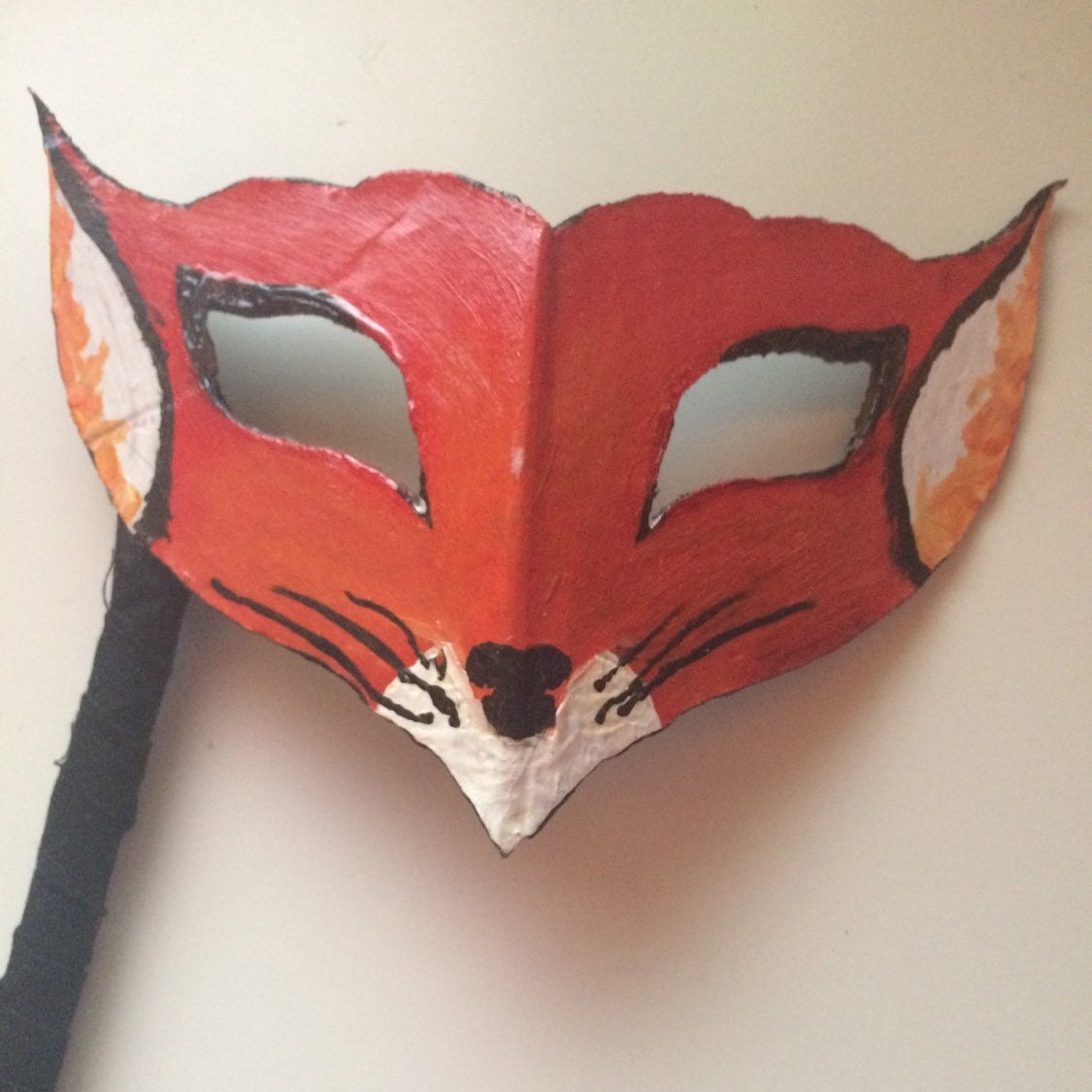 Custom Hand Painted Card Board Masks By Basicallystuff On Etsy