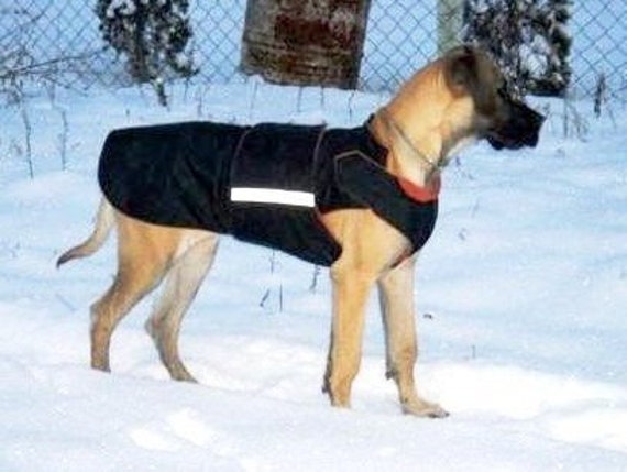 Extra Warm Winter Dog Coat Large Dog Jacket by PepperPetWear