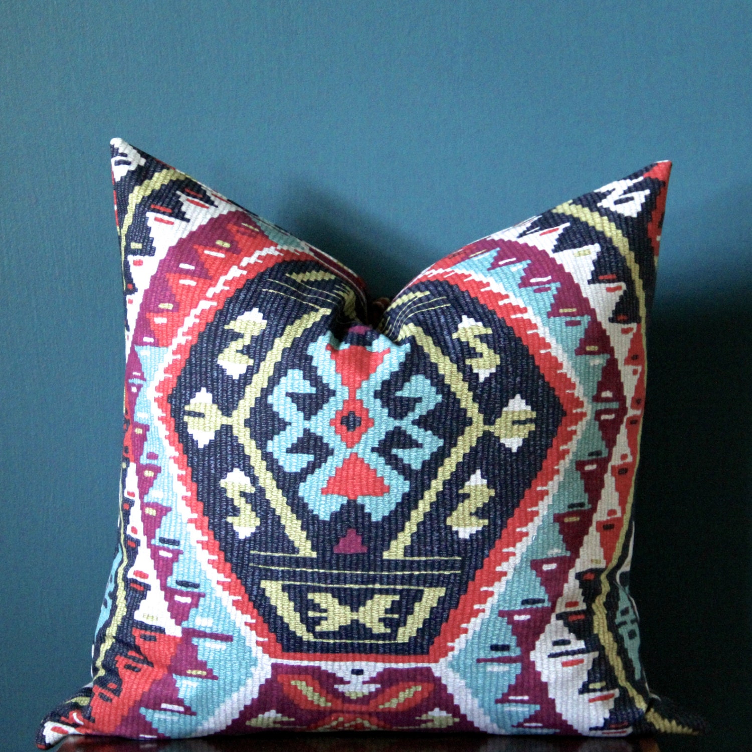 Tribal Pillow Cover Colorful Pillow Cover Southwestern