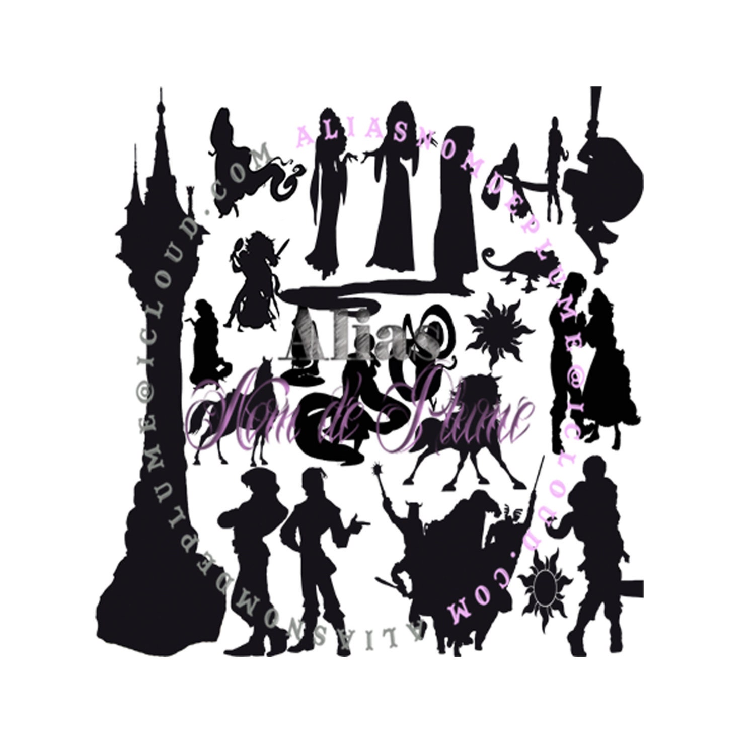 Free Free 157 Disney Rapunzel Svg SVG PNG EPS DXF File