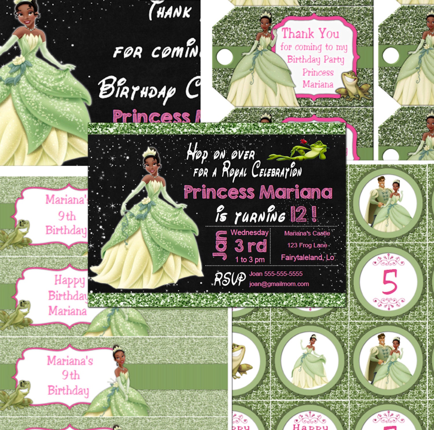 Tiana Party Supplies Mini Party Package Princess And The Frog