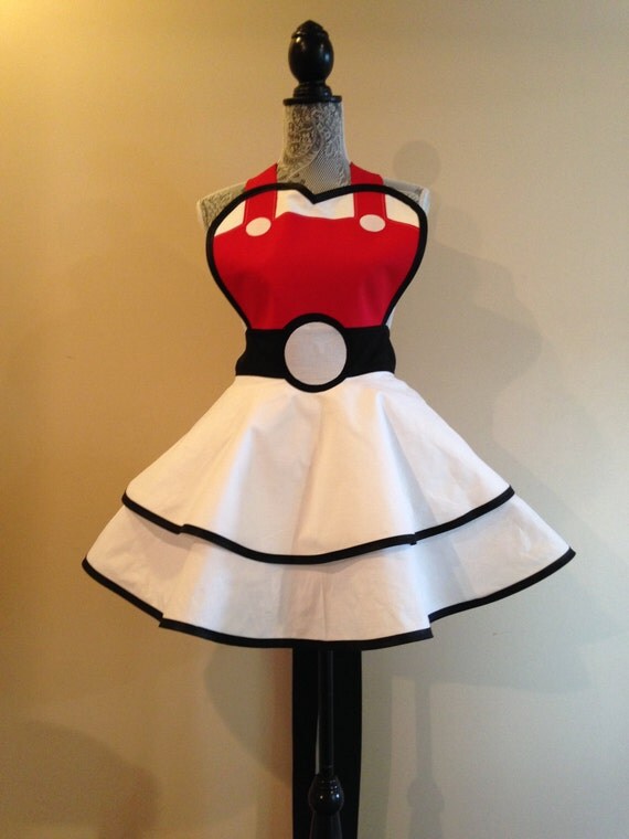 Pokemon Apron Retro Apron Cosplay Apron Pokemon