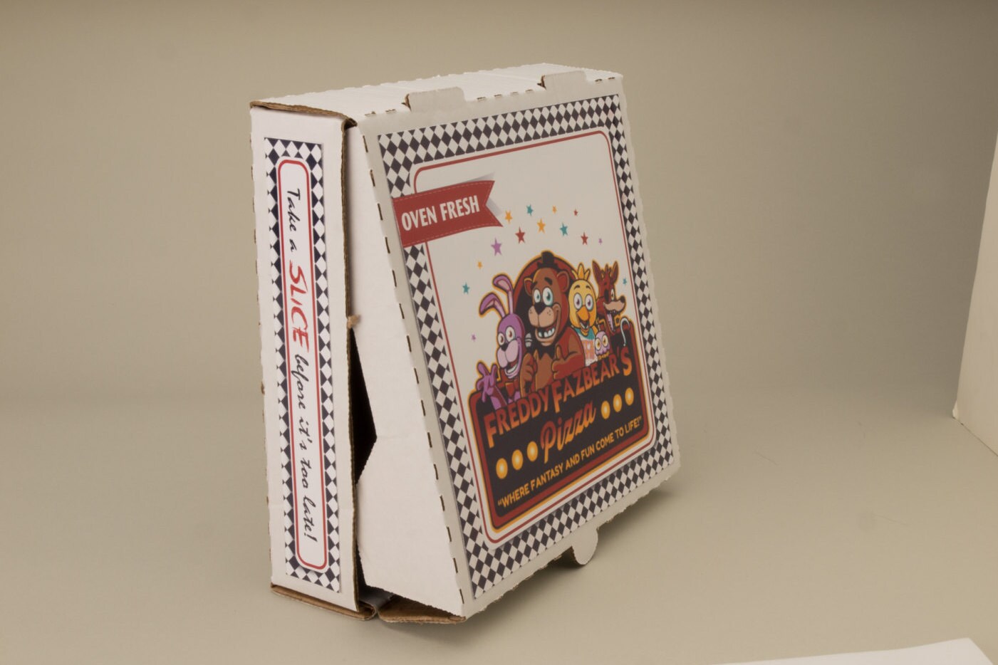 Five Night's At Freddy's PIZZA BOX Printable