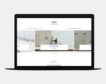 Responsive Blogger template | OITO