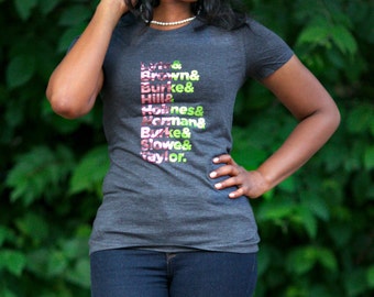 Pink & Green Foil Founders t-shirt - AKA